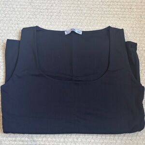 Black Sleeveless Top